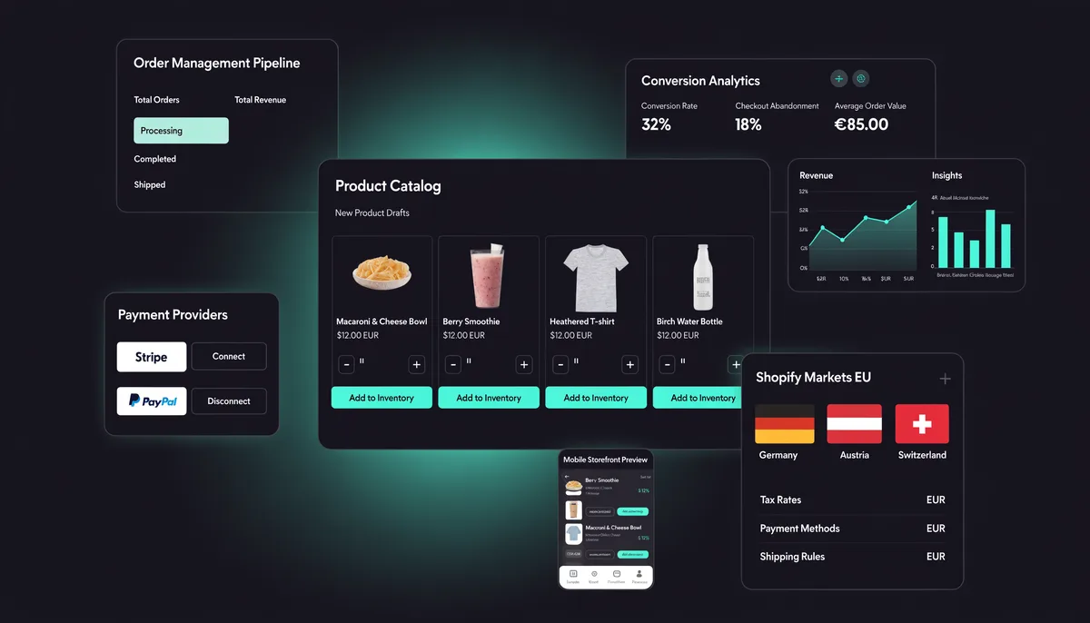 Dashboard showing Core Web Vitals scores for an e-commerce website in 2026